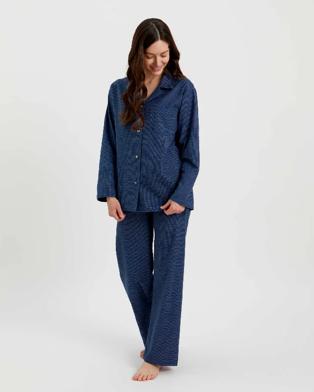 Women's Brushed Cotton Pyjamas - St. Anton