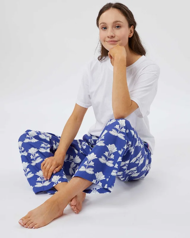 Women's Classic Cotton Lucinda Pyjama Trousers - Sezincote Floral