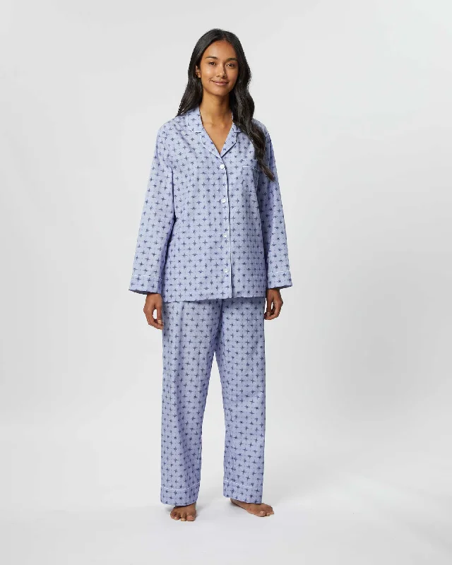 Women's Classic Cotton Pyjamas - Evie Star