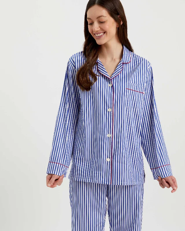 Women's Classic Cotton Pyjamas - St. Moritz