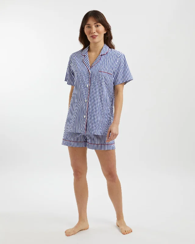 Women's Classic Cotton Florence Short Pyjamas - St. Moritz