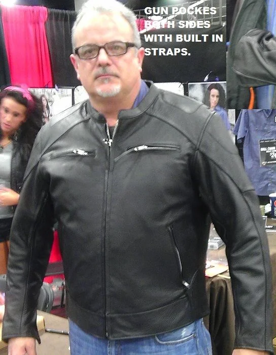 CafeRacerMotorcycleLeatherJacket