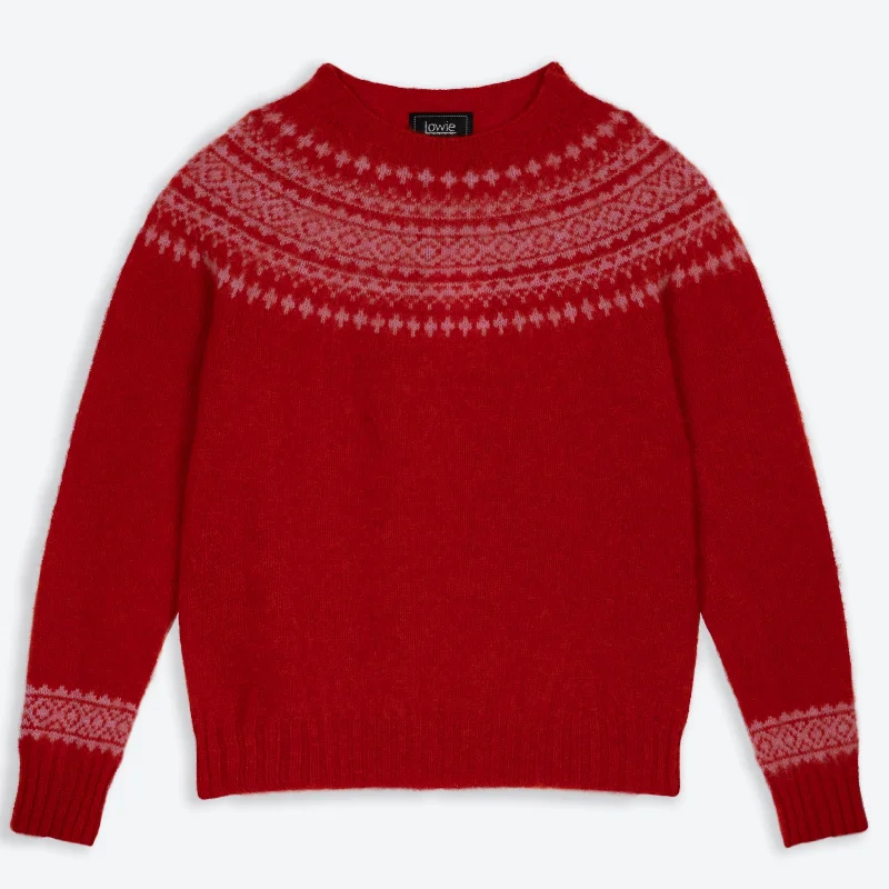 Snow Red Jumper