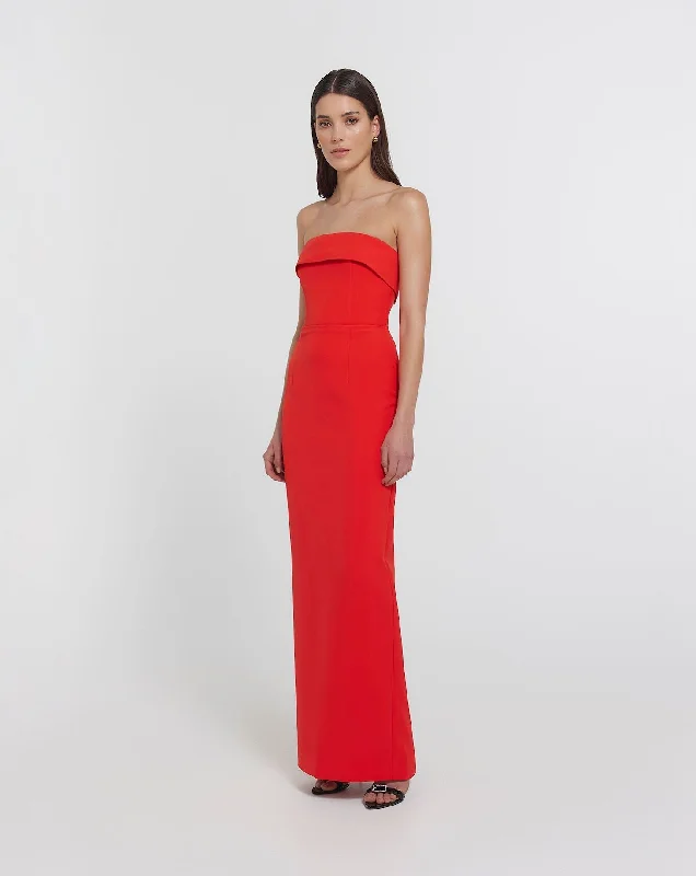 Sutton Gown Red