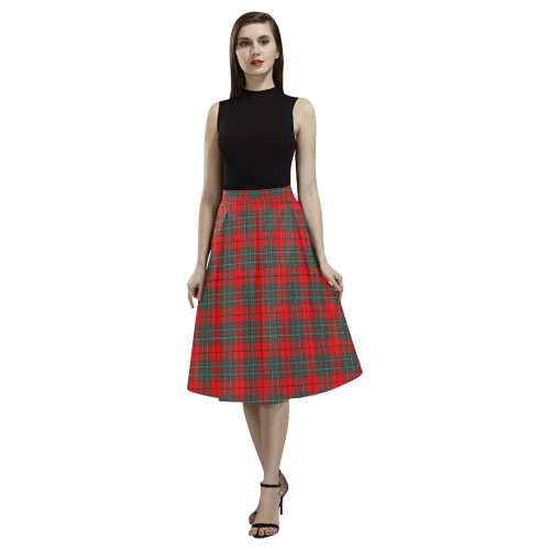 Cumming Modern Tartan Aoede Crepe Skirt