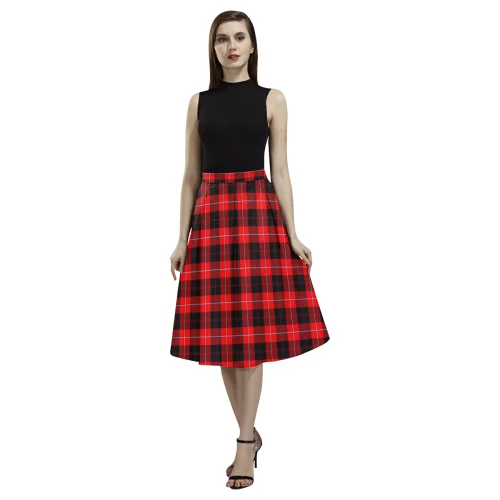 Cunningham Modern Tartan Aoede Crepe Skirt