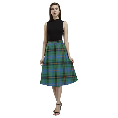 Davidson Ancient Tartan Aoede Crepe Skirt