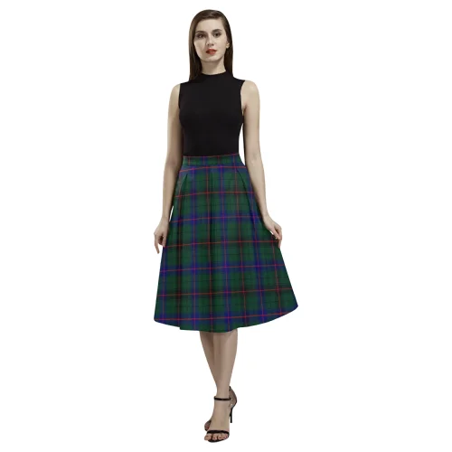 Davidson Modern Tartan Aoede Crepe Skirt