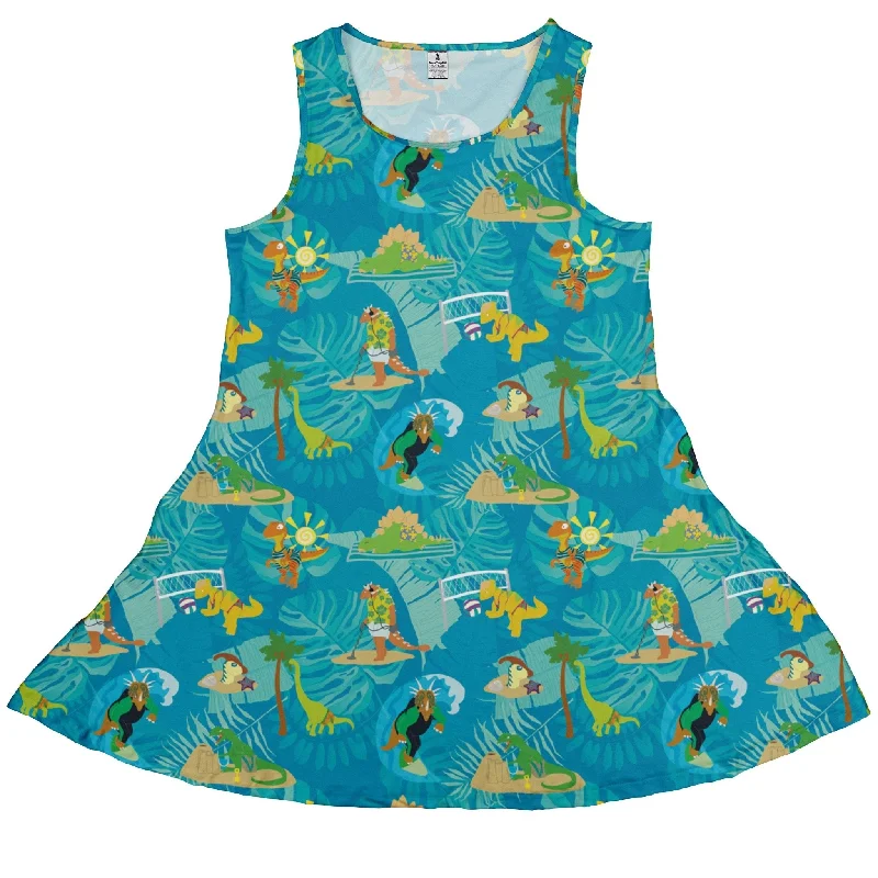 Dino Beach Party Dress