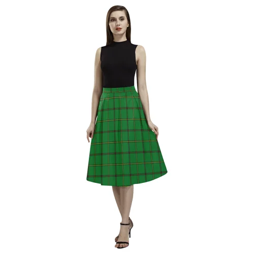 Don (Tribe-of-Mar) Tartan Aoede Crepe Skirt