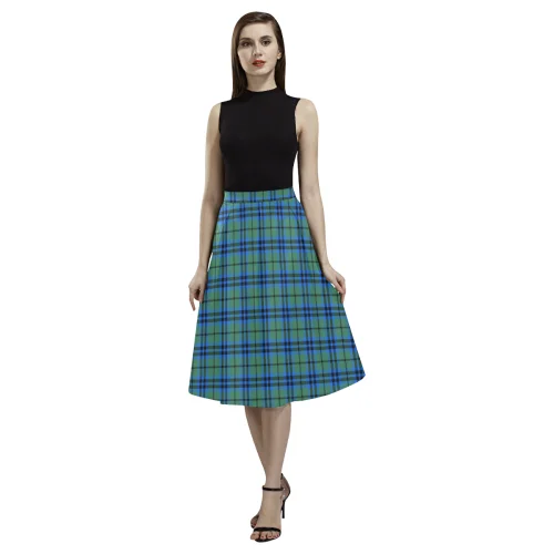 Falconer Tartan Aoede Crepe Skirt