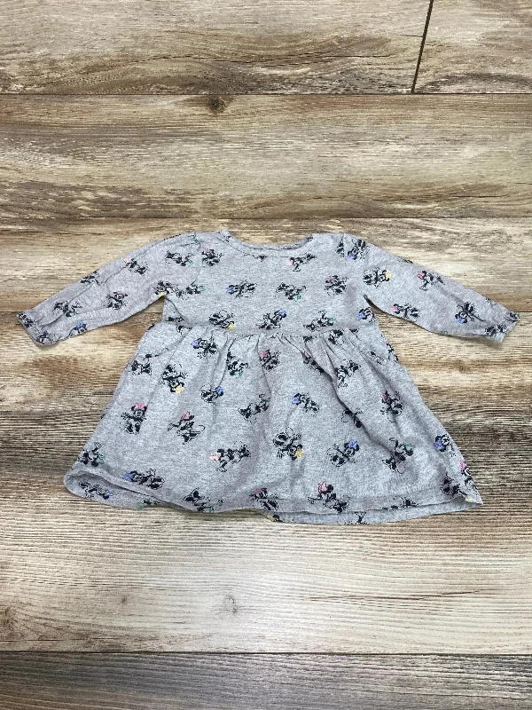 Baby Gap Disney Minnie Mouse Dress Grey sz 2T