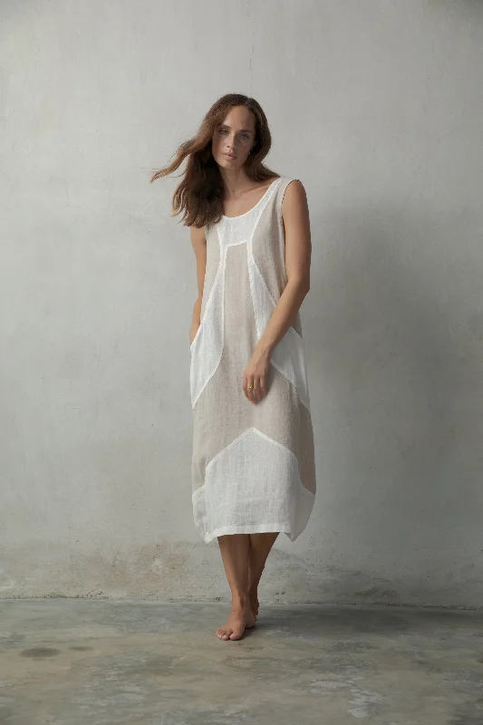 Milos Linen Dress