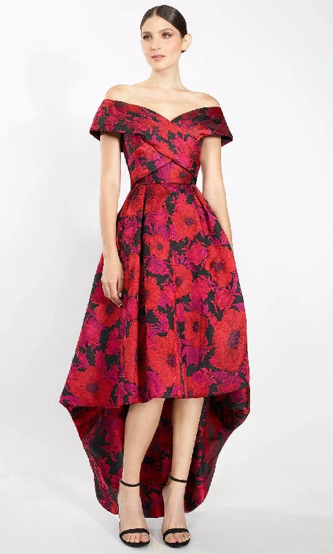 Janique R23008 - Floral High Low Formal Dress