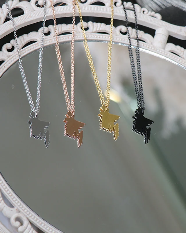 Birthplace Map Necklace- Bangladesh