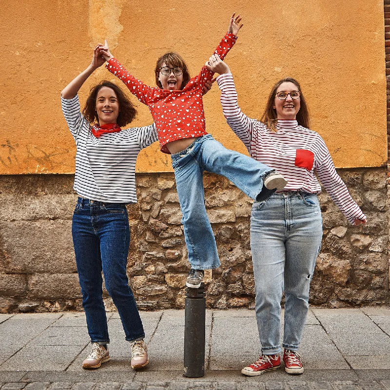 Duo QUIBERON + QUIBERON Kids Sailor tee-shirt and dress - PDF Sewing Pattern