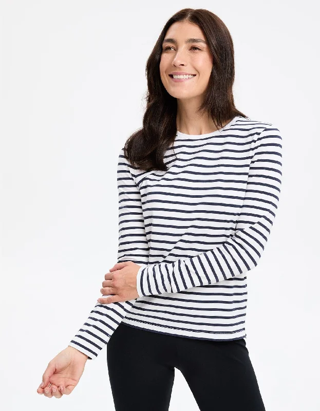 Striped Long Sleeve T-Shirt UPF 50+ Sensitive Collection