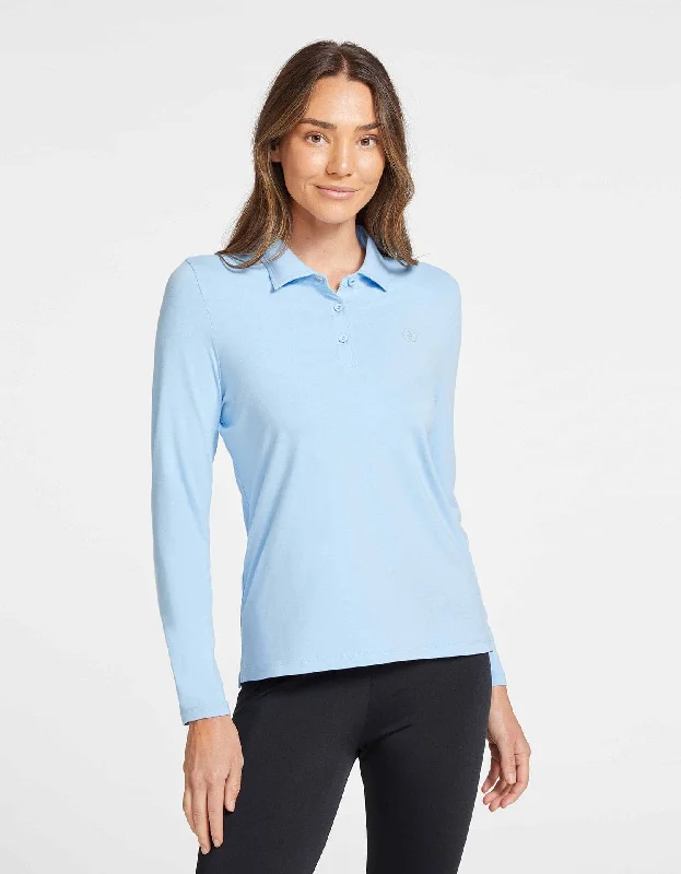 Long Sleeve Polo Shirt UPF50+ Sensitive Collection